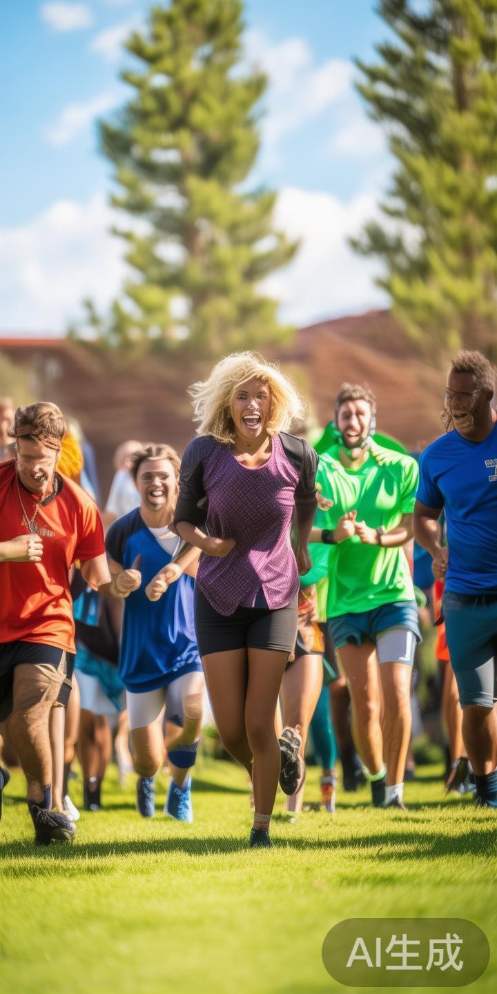 以某次企业团建为例，参与者在太阳城的多人与竞技游戏